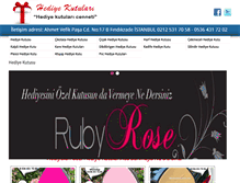 Tablet Screenshot of hediyekutulari.net
